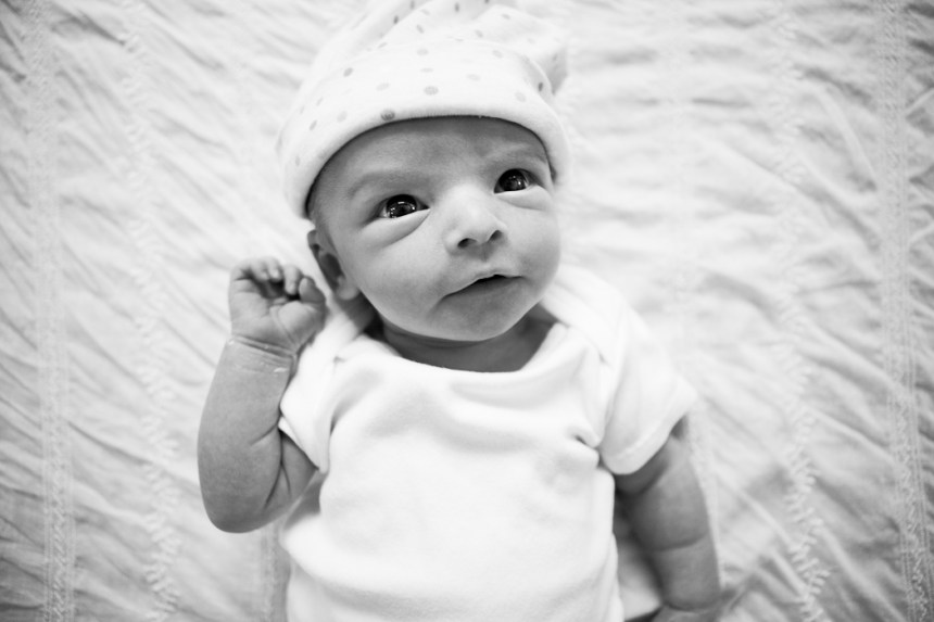 Joy Jacobs Sophiya 8 days old